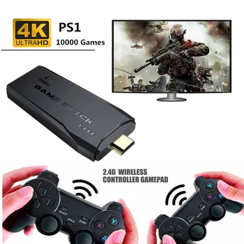2021Mini HD Arcade Rokeris TV Žaidimų Konsolę įmontuotas 10000 Žaidimai PS1/ MAME Šeimos U Lobis, Vaizdo Žaidimų Konsolės, du kartus Player