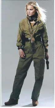 YUTU&MM Naminis Armijos Ekologiškos Medvilnės Karinės Jumpsuit ilgomis Rankovėmis Kelnės Multi Pocket Marškinių Apykaklės Krovinių Kelnės