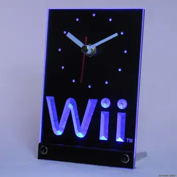 tnc0194 Wii Žaidimų Kambarys, Stalo, Stalo 3D LED Laikrodis 0