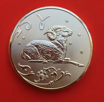 Žvaigždynas Avinas Rusija, Padengtą Moneta, Monetą Ženklelis Medaliu Kolekcija-Geriausia Dovana